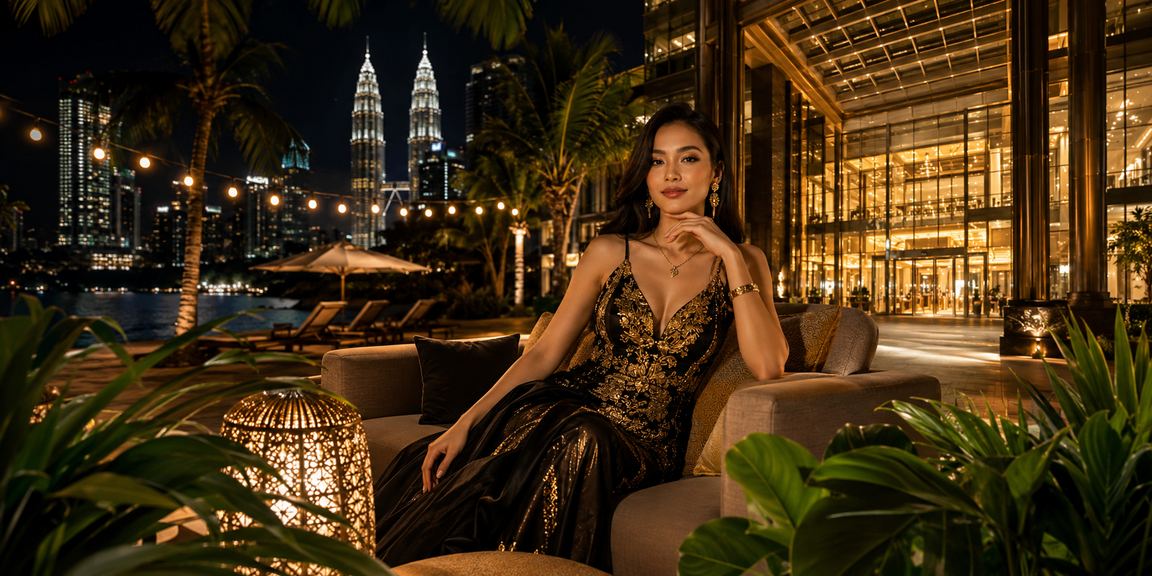 Suasana poker VIP bertema Kuala Lumpur dengan bonus eksklusif untuk pemain 12play