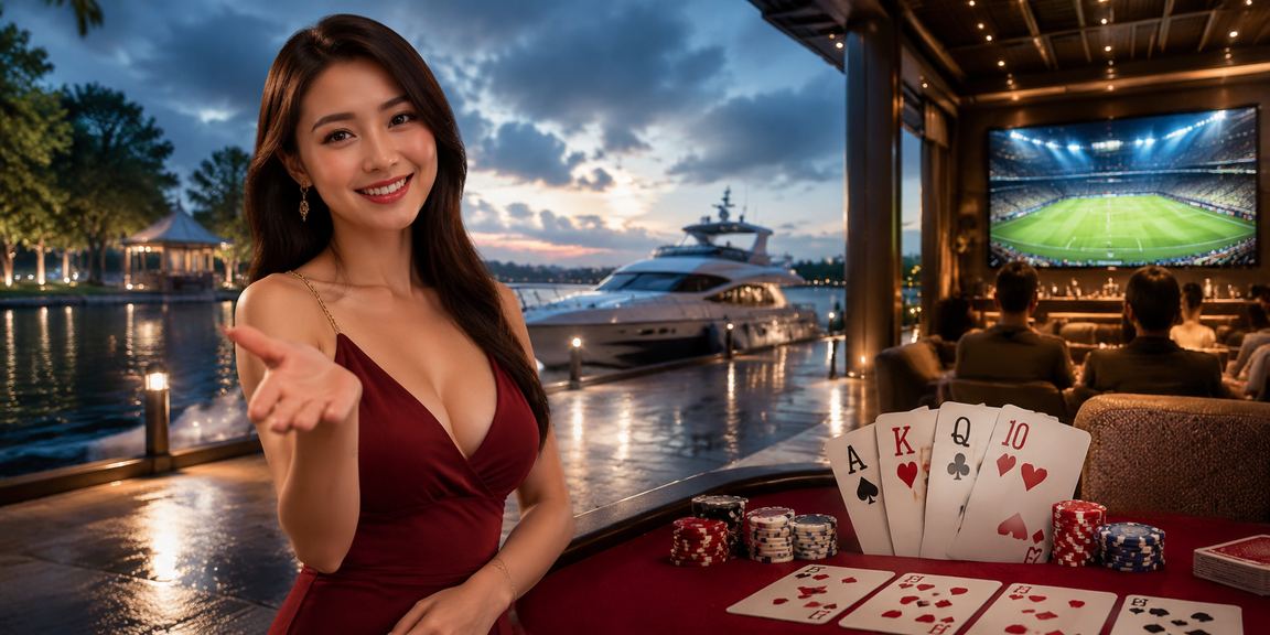 Suasana permainan kasino langsung dengan latar budaya Malaysia di platform 12play