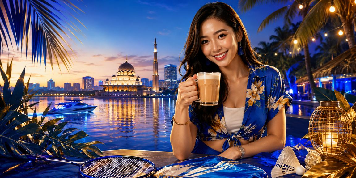Suasana hiburan kasino online bertema Malaysia di Putrajaya dengan platform 12play